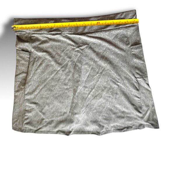 Womens Athletic Skort Pockets 3XL Pol/Elastane Gray Breathable NIP Pull on - Picture 7 of 10